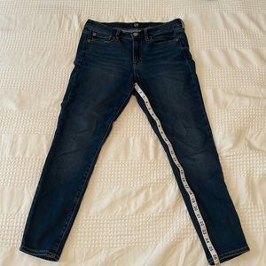 Gap blue skinny jeans 6/28